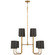 Go Lightly LED Chandelier in Soft Brass (268|BBL5083SBBZ)