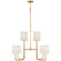Go Lightly LED Chandelier in Gild (268|BBL5083GL)