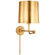 Go Lightly LED Swing Arm Wall Light in Gild (268|BBL2095GG)