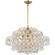 Sanger 12 Light Chandelier in Hand-Rubbed Antique Brass (268|ARN5105HABCG)