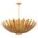 Hampton LED Chandelier in Gild (268|ARN5013G)