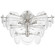 Loire LED Flush Mount in Polished Nickel (268|ARN4451PNCSG)