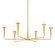 Danna Six Light Chandelier in Aged Brass (428|H791806AGB)