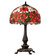 Poinsettia Two Light Table Lamp in Mahogany Bronze (57|269104)