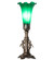 Green One Light Mini Lamp in Antique Brass (57|262938)