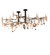 Alva LED Chandelier in Burnished Antique Copper (57|261967)