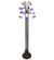 Blue/White 12 Light Floor Lamp in Mahogany Bronze (57|251860)