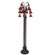Stained Glass Pond Lily 12 Light Floor Lamp in Mahogany Bronze (57|251704)