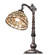 Tiffany Turning Leaf One Light Table Lamp in Mahogany Bronze (57|244792)