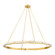 Wingate LED Chandelier in Aged Brass (70|8148AGB)