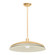 Oneida One Light Pendant in Vintage Gold Leaf/Soft Sand (70|1272VGLSSD)