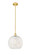 Edison LED Pendant in Satin Gold (405|6161SSGG121614WM)