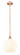 Edison One Light Mini Pendant in Antique Copper (405|6161SACG121712WV)