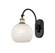 Ballston LED Wall Sconce in Black Antique Brass (405|5181WBABG12168WM)