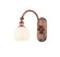 Ballston LED Wall Sconce in Antique Copper (405|5181WACG12176WV)