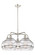 Ballston Five Light Chandelier in Polished Nickel (405|5165CRPNG55610CL)