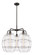 Downtown Urban LED Chandelier in Oil Rubbed Bronze (405|5165CROBG55710CL)