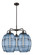 Downtown Urban LED Chandelier in Oil Rubbed Bronze (405|5165CROBG55710BL)