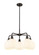 Downtown Urban LED Chandelier in Oil Rubbed Bronze (405|5165CROBG12178WV)