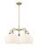 Ballston LED Chandelier in Antique Brass (405|5165CRABG121710WV) Ballston LED Chandelier in Antique Brass (405|5165CRABG121710WV)