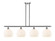 Ballston Four Light Island Pendant in Brushed Satin Nickel (405|5164ISNG121710WV)