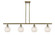 Ballston LED Island Pendant in Antique Brass (405|5164IABG12166WM)