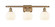 Ballston Three Light Bath Vanity in Brushed Brass (405|5163WBBG12176WV)
