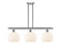 Ballston Three Light Island Pendant in Oil Rubbed Bronze (405|5163IOBG12210)