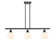 Ballston Three Light Island Pendant in Oil Rubbed Bronze (405|5163IOBG12176WV)