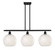 Ballston LED Island Pendant in Matte Black (405|5163IBKG121610WM)