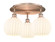 Downtown Urban LED Flush Mount in Antique Copper (405|5163CACG12178WV)