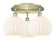 Downtown Urban LED Flush Mount in Antique Brass (405|5163CABG121710WV)