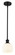 Ballston One Light Mini Pendant in Matte Black (405|5161SBKG12176WV)