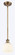 Ballston One Light Mini Pendant in Brushed Brass (405|5161SBBG12176WV)