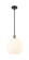 Ballston One Light Mini Pendant in Black Antique Brass (405|5161SBABG121712WV)