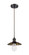 Ballston One Light Mini Pendant in Matte Black (405|5161PBKM17BK)