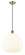 Ballston One Light Pendant in Antique Brass (405|5161PABG121714WV)