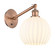 Ballston LED Wall Sconce in Antique Copper (405|3171WACG12178WV)