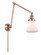 Franklin Restoration LED Swing Arm Lamp in Antique Copper (405|238ACG191)