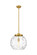 Essex One Light Pendant in Satin Gold (405|2211SSGG121514)