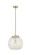 Essex One Light Pendant in Antique Brass (405|2211SABG121614WM)