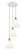 Ballston LED Pendant in White Polished Chrome (405|113B3PWPCGBC81)