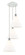 Ballston LED Pendant in White Polished Chrome (405|113B3PWPCGBC121)