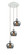 Ballston LED Pendant in White Polished Chrome (405|113B3PWPCG93)