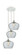 Ballston LED Pendant in White Polished Chrome (405|113B3PWPCG92L)