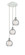 Ballston LED Pendant in White Polished Chrome (405|113B3PWPCG12156)