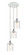 Ballston LED Pendant in White Polished Chrome (405|113B3PWPCG1113)