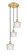 Ballston Three Light Pendant in Brushed Satin Nickel (405|113B3PSNG402)