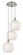 Ballston LED Pendant in Brushed Satin Nickel (405|113B3PSNG121610WM)