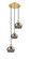 Ballston Three Light Pendant in Satin Gold (405|113B3PSGG93)